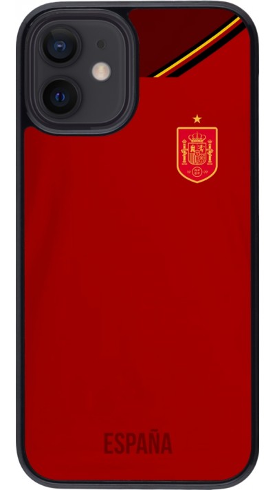 iPhone 12 mini Case Hülle - Spanien 2022 personalisierbares Fußballtrikot iPhone 12 mini Case Hülle - Spanien 2022 personalisierbares Fußballtrikot