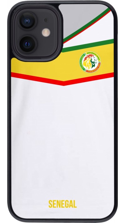 iPhone 12 mini Case Hülle - Senegal 2022 personalisierbares Fußballtrikot iPhone 12 mini Case Hülle - Senegal 2022 personalisierbares Fußballtrikot