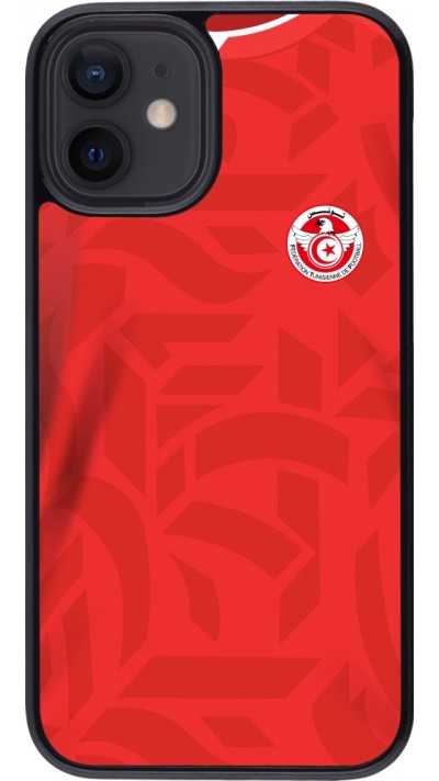 iPhone 12 mini Case Hülle - Tunesien 2022 personalisierbares Fussballtrikot iPhone 12 mini Case Hülle - Tunesien 2022 personalisierbares Fussballtrikot