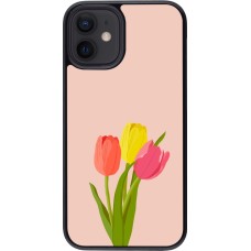 Coque iPhone 12 mini - Spring 23 tulip trio