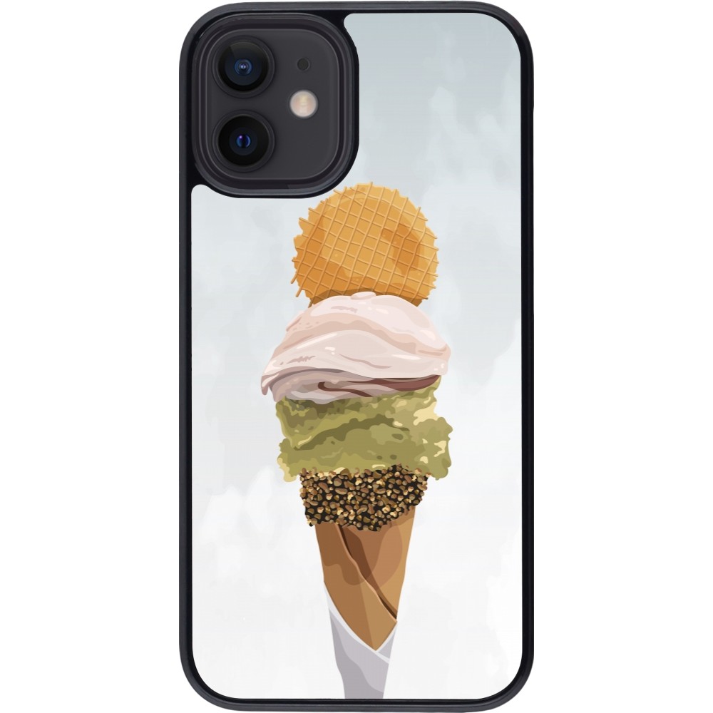 Coque iPhone 12 mini - Summer 2025 Cornet