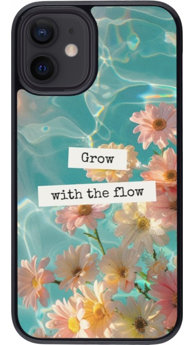 Coque iPhone 12 mini - Summer 2025 Grow with the flow