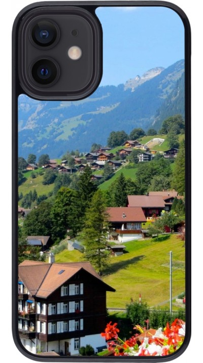 iPhone 12 mini Case Hülle -  Nationalfeiertag Schweiz Landschaft