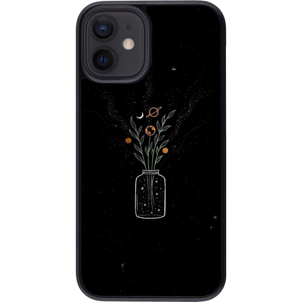 Coque iPhone 12 mini - Vase black
