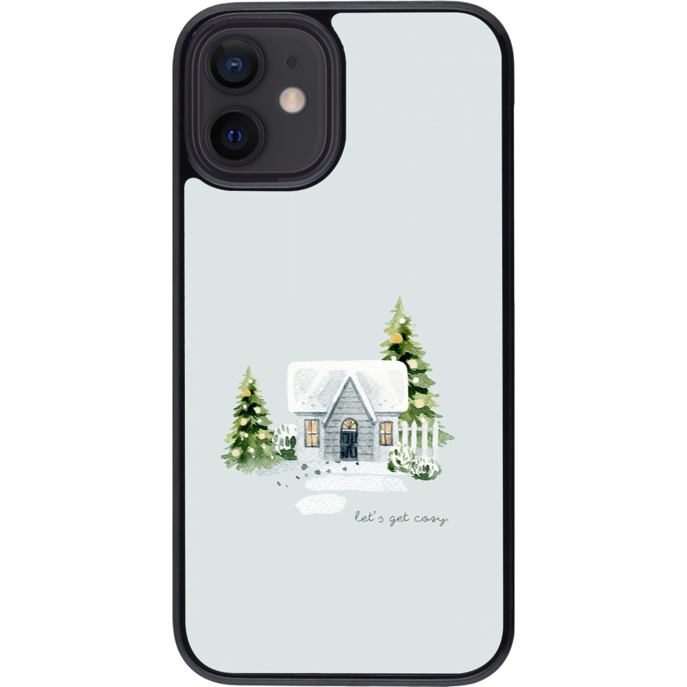 Coque iPhone 12 mini - Winter 25 Cosy House