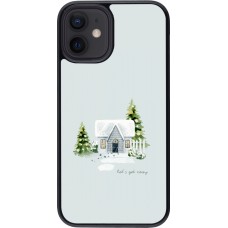 Coque iPhone 12 mini - Winter 25 Cosy House