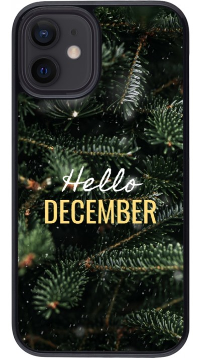 Coque iPhone 12 mini - Winter 25 Winter hello december
