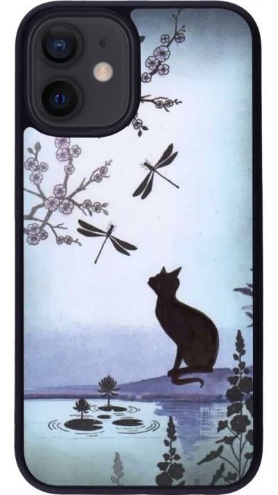 Coque iPhone 12 mini - Silicone rigide noir Spring 19 12