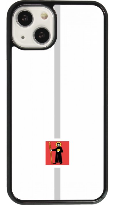 iPhone 13 Case Hülle - Kanton GL weiss