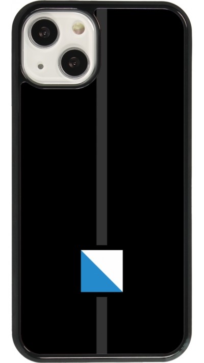 iPhone 13 Case Hülle - Kanton ZH schwarz