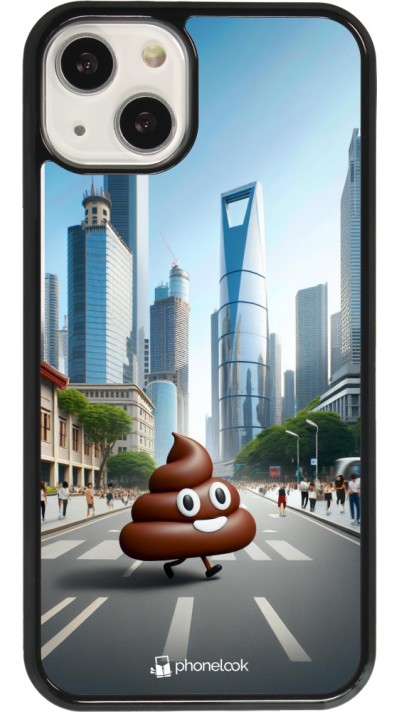 iPhone 13 Case Hülle - Kackhaufen Emoji Spaziergang