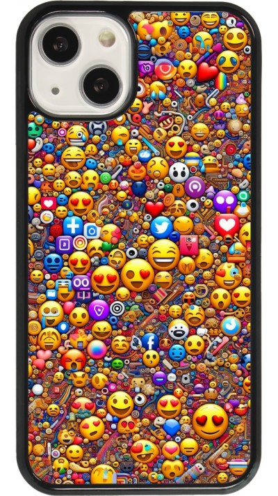 iPhone 13 Case Hülle - Emoji gemischt