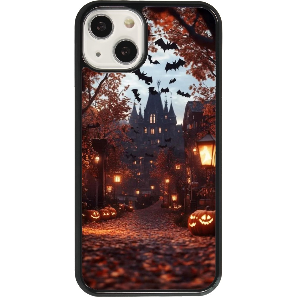 Coque iPhone 13 - Halloween 2025 Haunted house