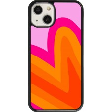 Coque iPhone 13 - Valentine 2024 heart gradient