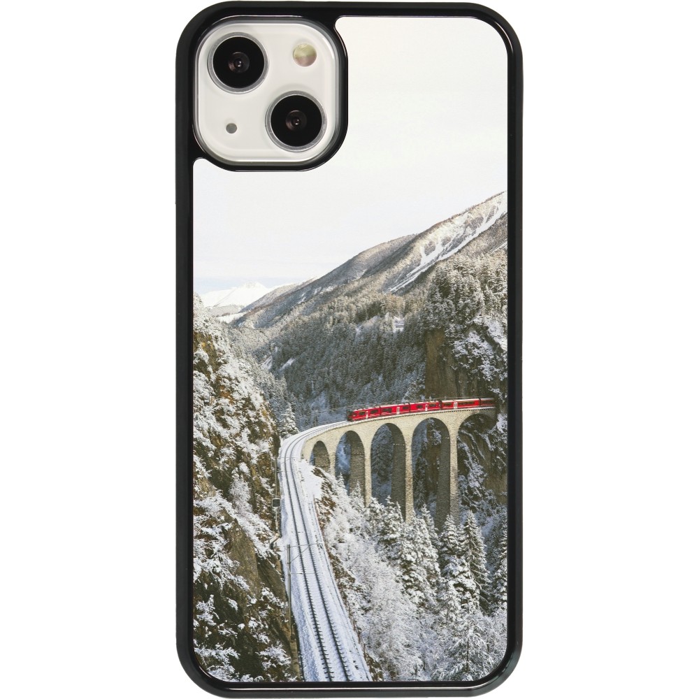 Coque iPhone 13 - Winter 25 Winter polar express