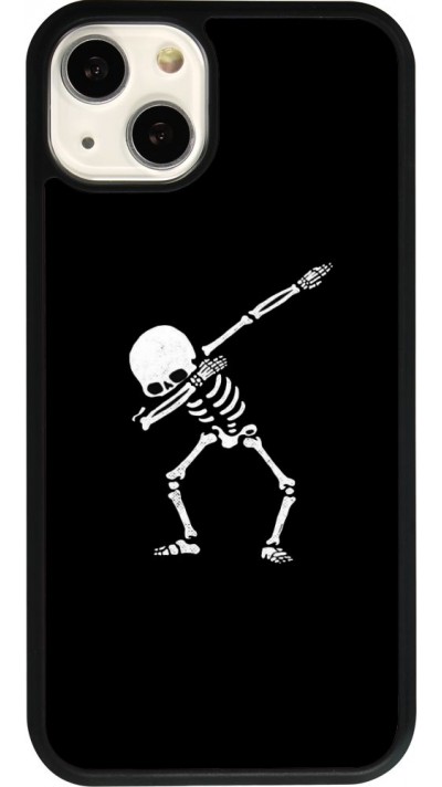 iPhone 13 Case Hülle - Silikon schwarz Halloween 19 09