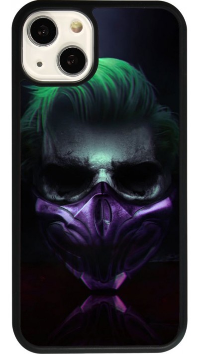 iPhone 13 Case Hülle - Silikon schwarz Halloween 20 21