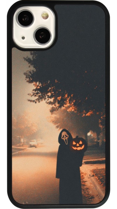 iPhone 13 Case Hülle - Silikon schwarz Halloween 2025 Scream