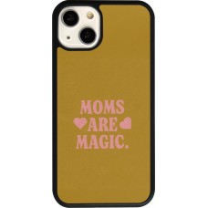 iPhone 13 Case Hülle - Silikon schwarz Mom 2026 Are Magic