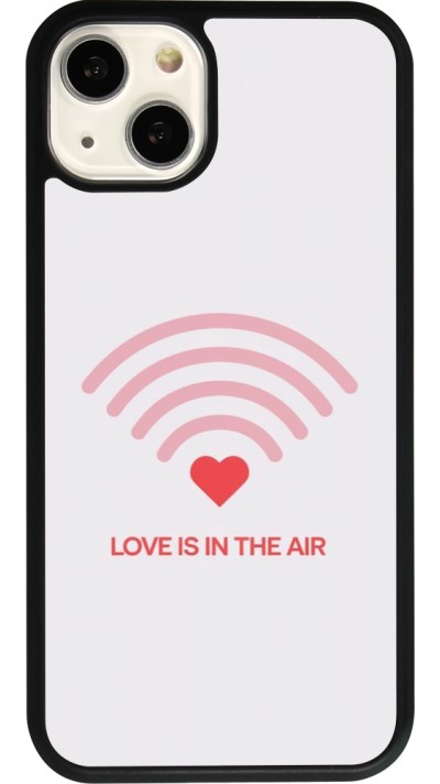 iPhone 13 Case Hülle - Silikon schwarz Saint Valentines Day 26 Love is in the air