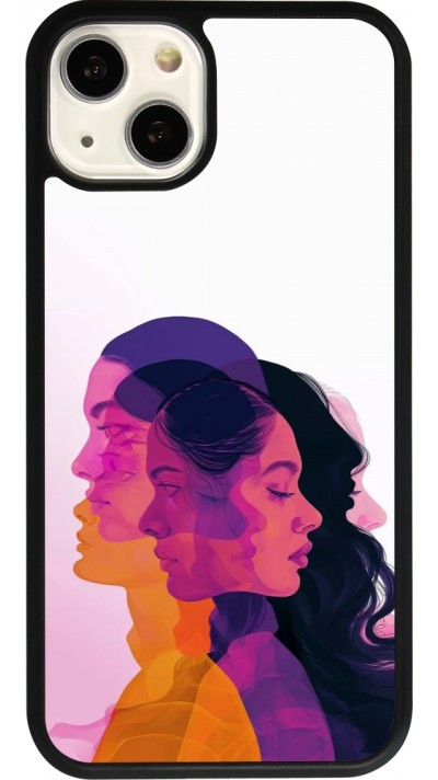 Coque iPhone 13 - Silicone rigide noir Womens day 2026 10
