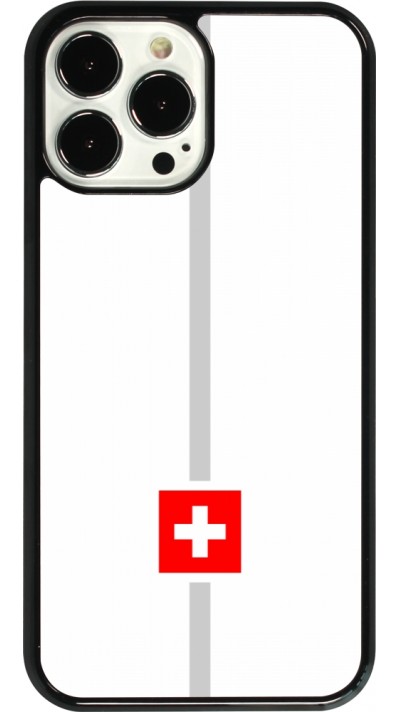 iPhone 13 Pro Max Case Hülle - Kanton CH weiss