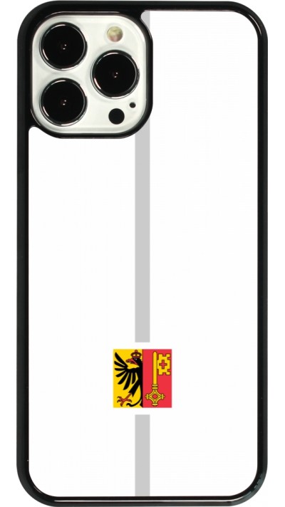 iPhone 13 Pro Max Case Hülle - Kanton GE weiss
