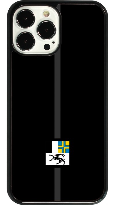 iPhone 13 Pro Max Case Hülle - Kanton GR schwarz