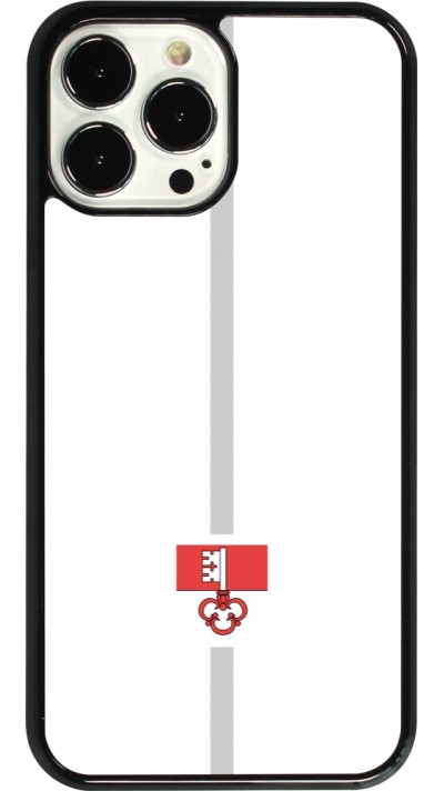 iPhone 13 Pro Max Case Hülle - Kanton OW weiss