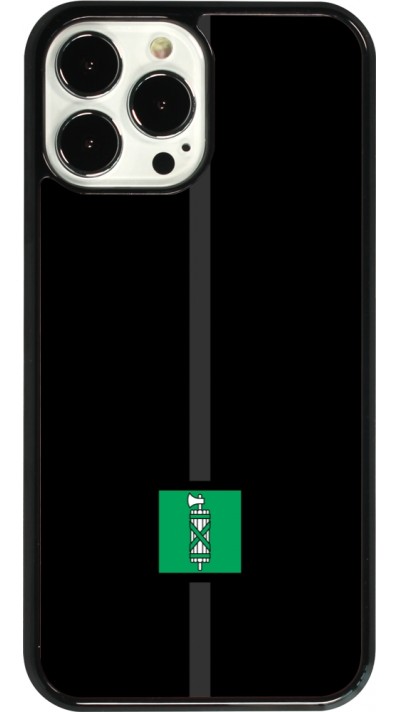 iPhone 13 Pro Max Case Hülle - Kanton SG schwarz