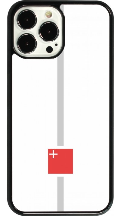 iPhone 13 Pro Max Case Hülle - Kanton SZ weiss