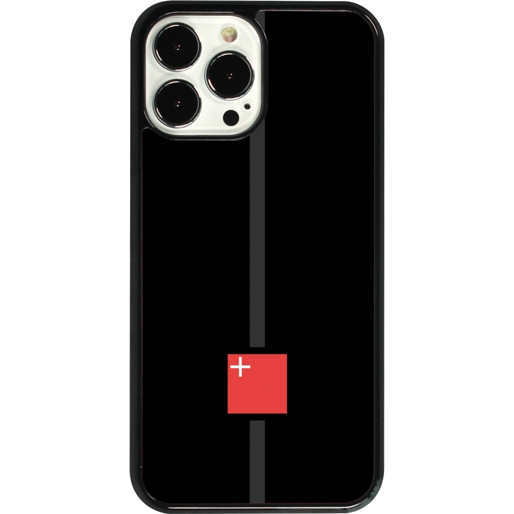 iPhone 13 Pro Max Case Hülle - Kanton SZ schwarz