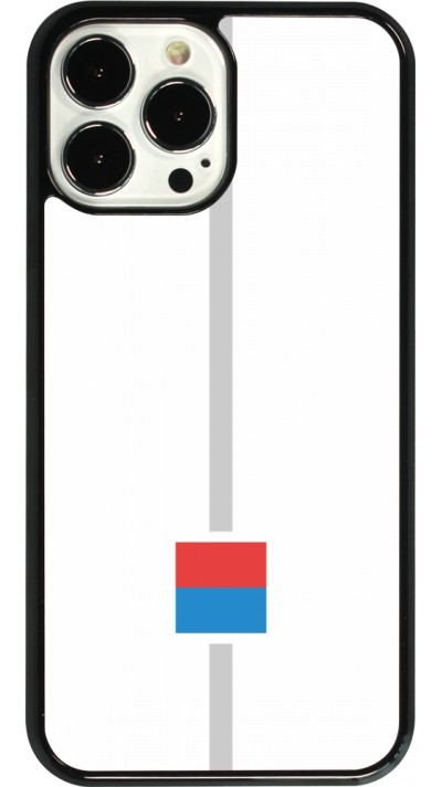 iPhone 13 Pro Max Case Hülle - Kanton TI weiss