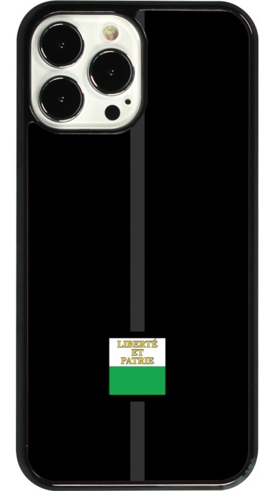 iPhone 13 Pro Max Case Hülle - Kanton VD schwarz