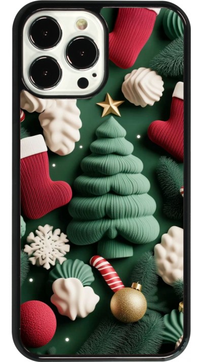 Coque iPhone 13 Pro Max - Christmas 25 Christmas textiles