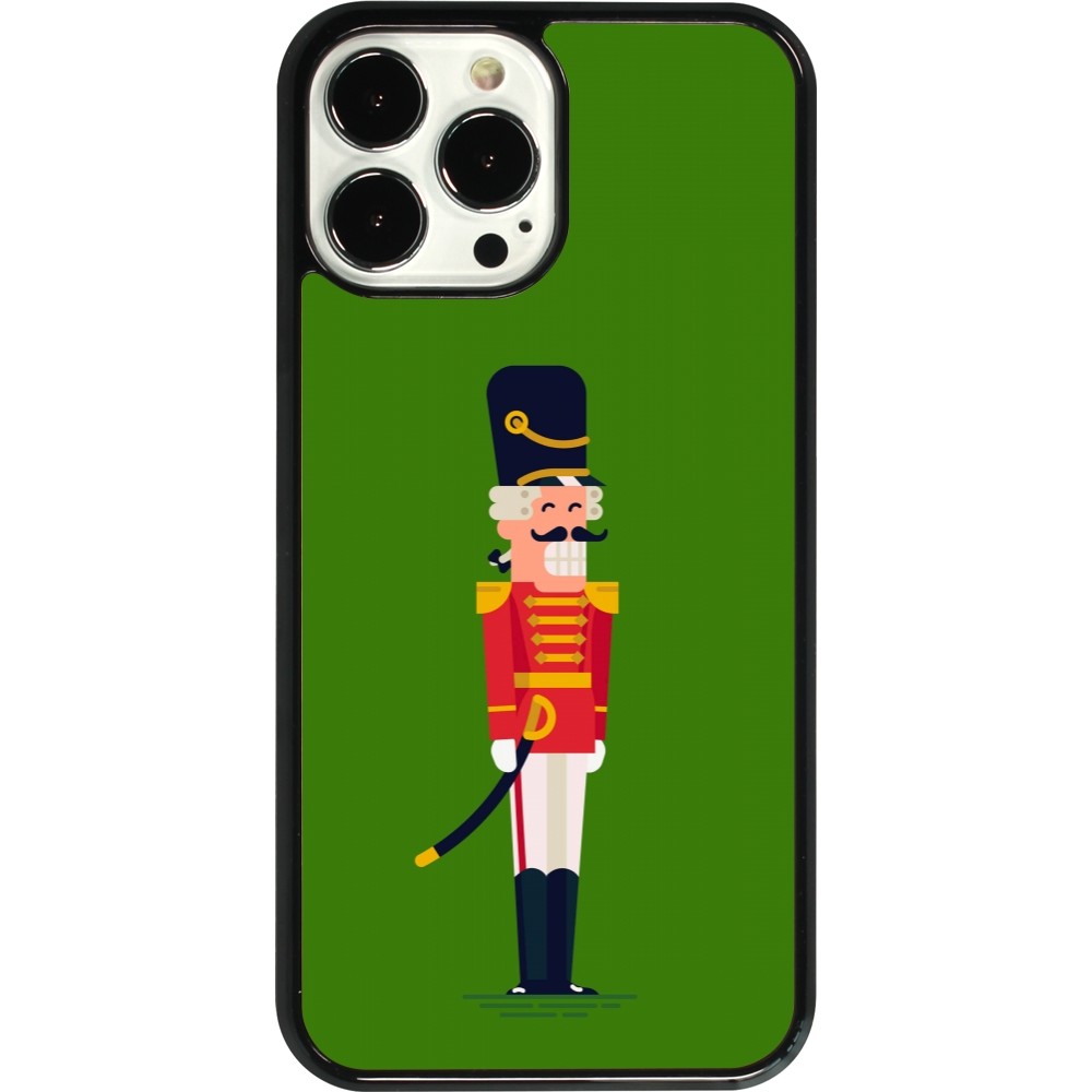 Coque iPhone 13 Pro Max - Christmas 25 Nutcracker Green