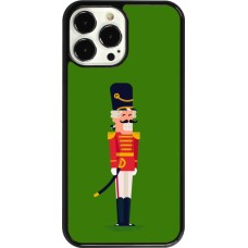 Coque iPhone 13 Pro Max - Christmas 25 Nutcracker Green