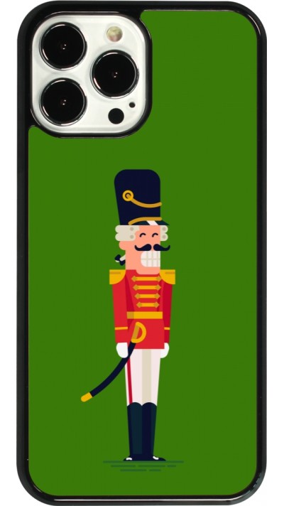 Coque iPhone 13 Pro Max - Christmas 25 Nutcracker Green