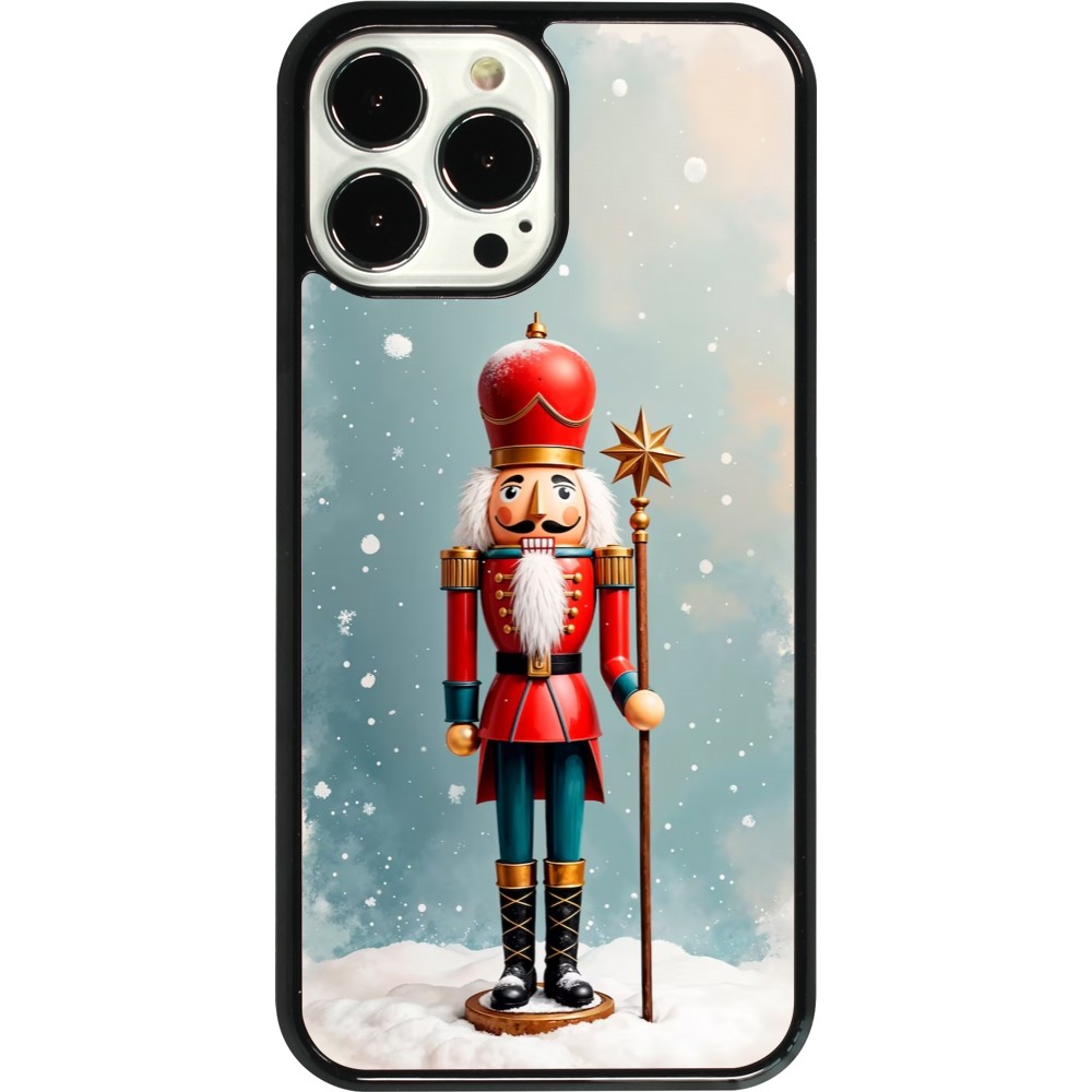 Coque iPhone 13 Pro Max - Christmas 25 Nutcracker Snow