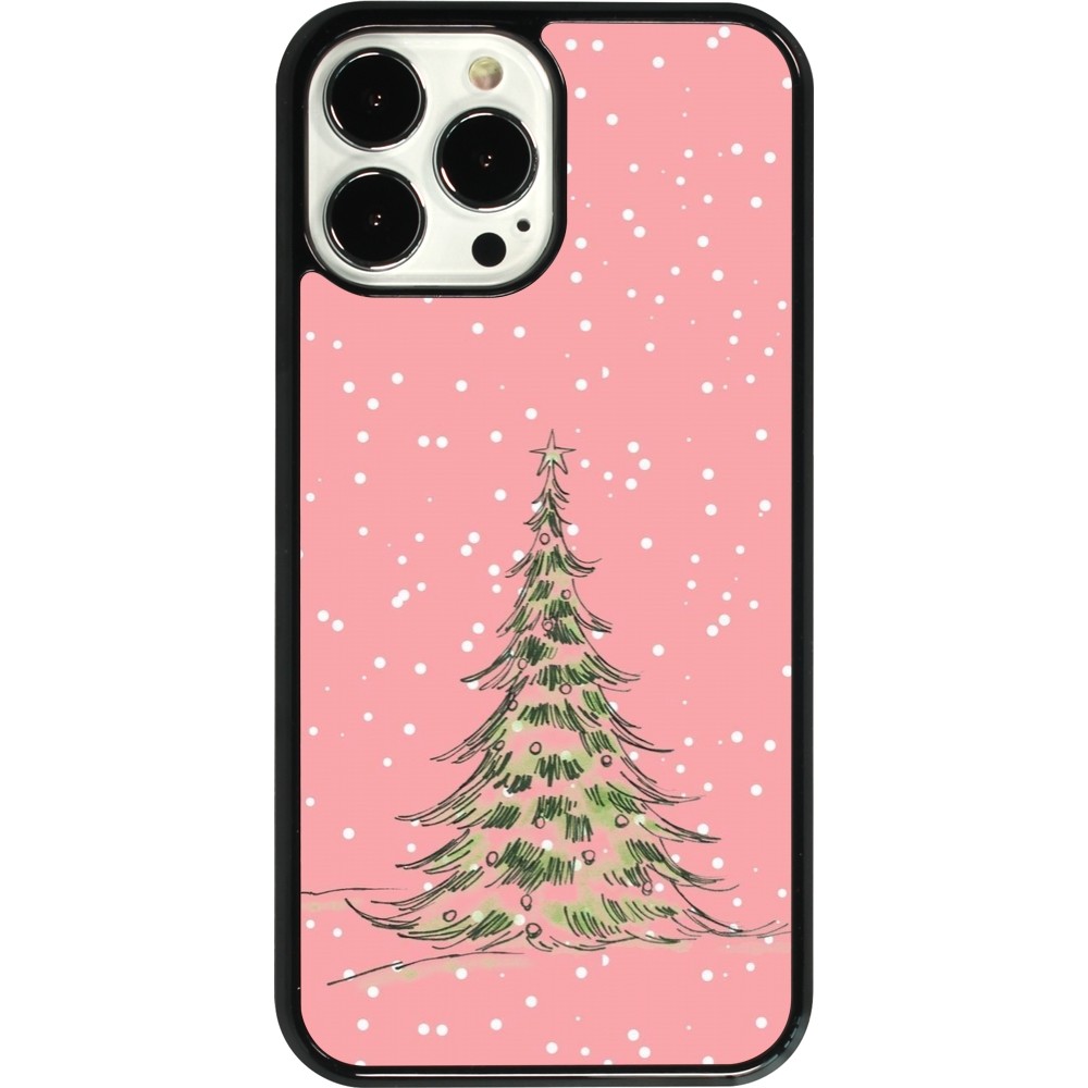 Coque iPhone 13 Pro Max - Christmas 25 Pink Tree
