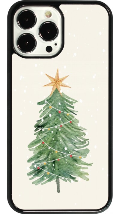 Coque iPhone 13 Pro Max - Christmas 25 Sketch Tree