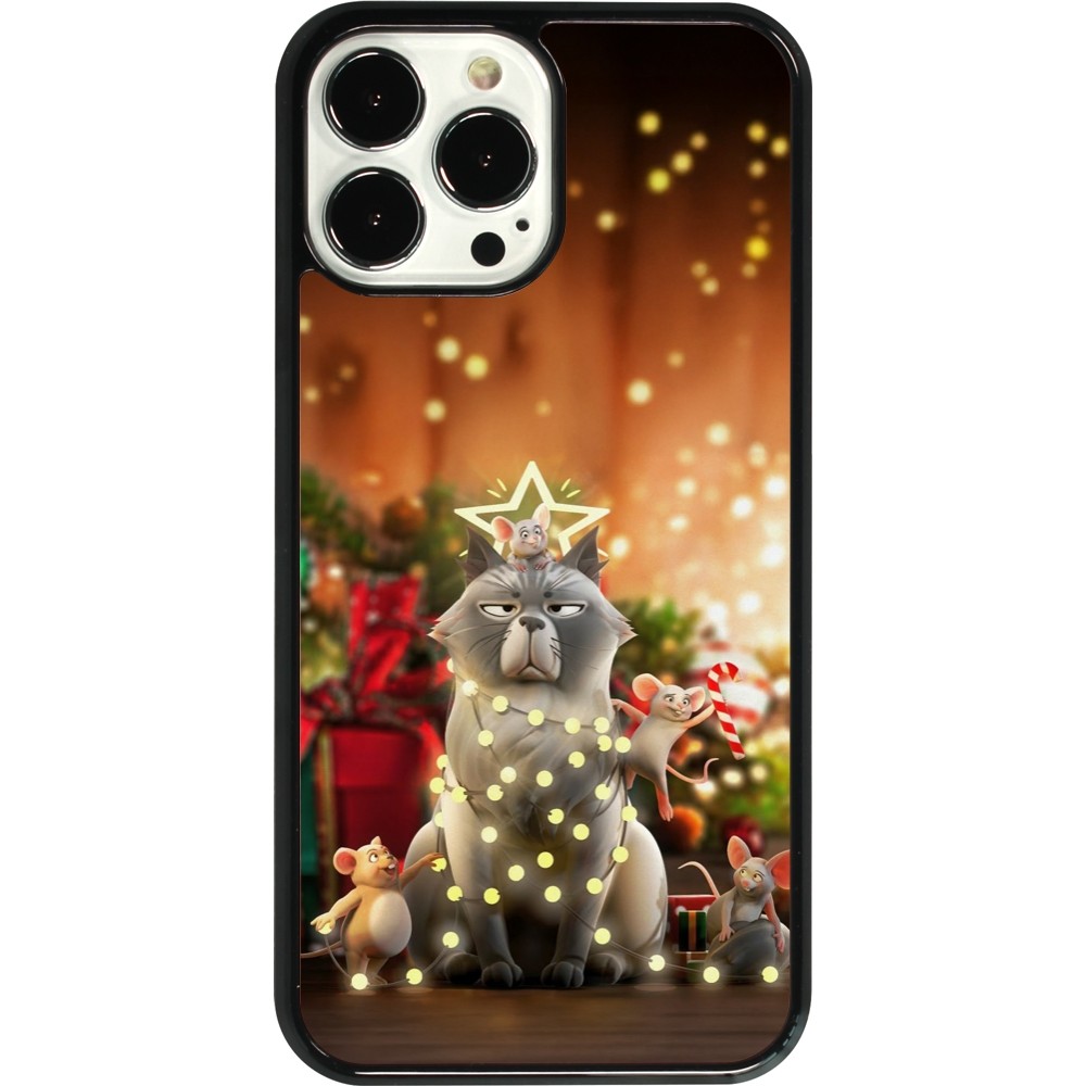 Coque iPhone 13 Pro Max - Christmas 25 Xmas Cat