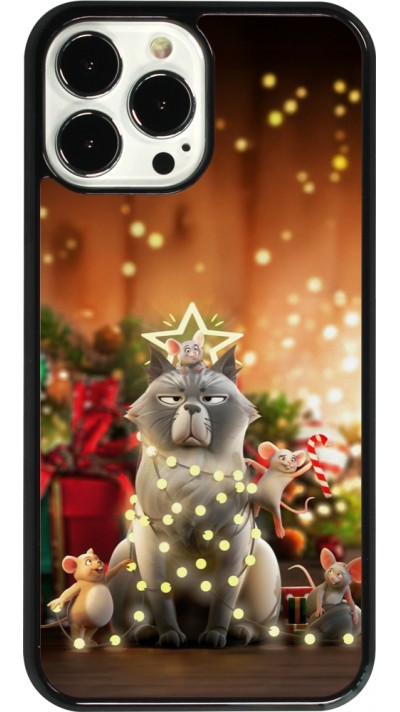 Coque iPhone 13 Pro Max - Christmas 25 Xmas Cat