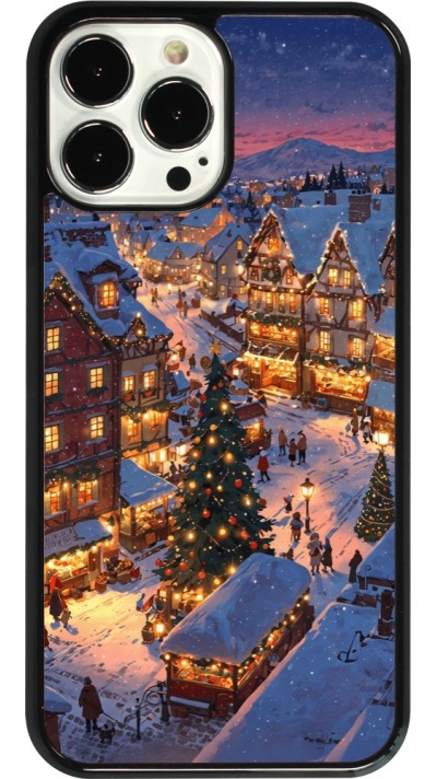 Coque iPhone 13 Pro Max - Christmas 25 Xmas Village