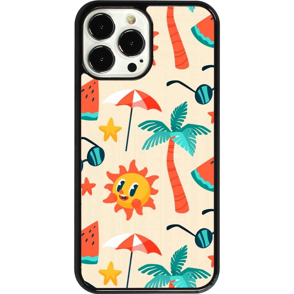 Coque iPhone 13 Pro Max - Summer 2025 Pattern soleil