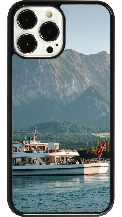 iPhone 13 Pro Max Case Hülle -  Nationalfeiertag Schweiz Bateau Leman
