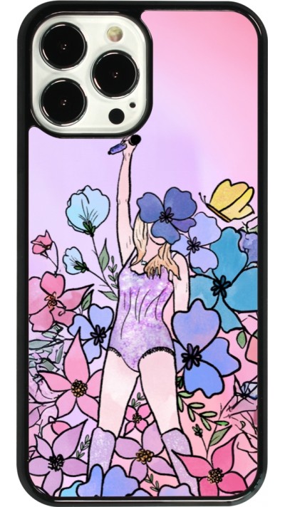 iPhone 13 Pro Max Case Hülle - Taylor Swift Sketch - Pink