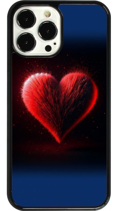 Coque iPhone 13 Pro Max - Valentine 2025 coeur rouge