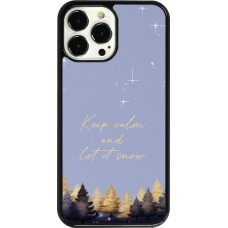 Coque iPhone 13 Pro Max - Winter 25 Winter illustration of trees