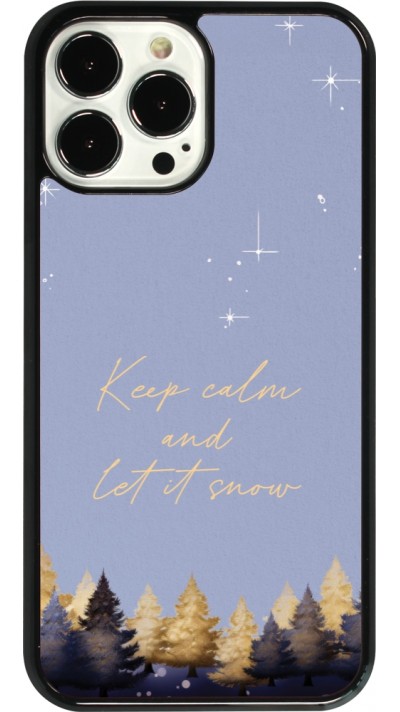 Coque iPhone 13 Pro Max - Winter 25 Winter illustration of trees